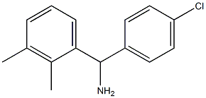 (4-chlorophenyl)(2,3-dimethylphenyl)methanamine|