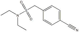 (4-cyanophenyl)-N,N-diethylmethanesulfonamide