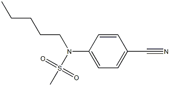  (4-cyanophenyl)-N-pentylmethanesulfonamide