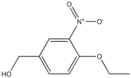 (4-ethoxy-3-nitrophenyl)methanol 化学構造式