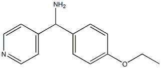 (4-ethoxyphenyl)(pyridin-4-yl)methanamine