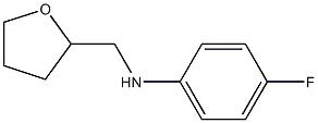 (4-fluorophenyl)(tetrahydrofuran-2-yl)methylamine Struktur