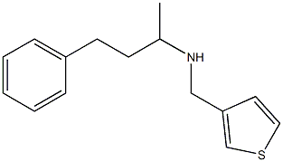 (4-phenylbutan-2-yl)(thiophen-3-ylmethyl)amine|