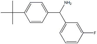  (4-tert-butylphenyl)(3-fluorophenyl)methanamine