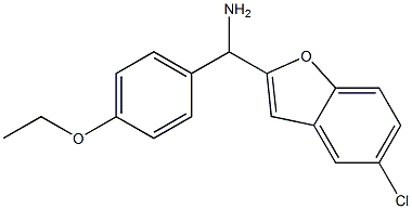  (5-chloro-1-benzofuran-2-yl)(4-ethoxyphenyl)methanamine