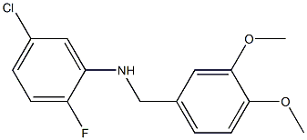 (5-chloro-2-fluorophenyl)(3,4-dimethoxyphenyl)methylamine