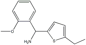 (5-ethylthiophen-2-yl)(2-methoxyphenyl)methanamine Structure