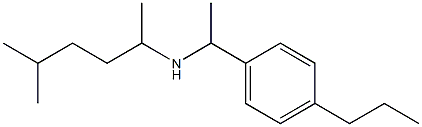 (5-methylhexan-2-yl)[1-(4-propylphenyl)ethyl]amine