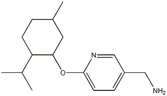 (6-{[5-methyl-2-(propan-2-yl)cyclohexyl]oxy}pyridin-3-yl)methanamine