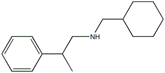 (cyclohexylmethyl)(2-phenylpropyl)amine Structure