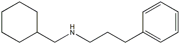 (cyclohexylmethyl)(3-phenylpropyl)amine,,结构式