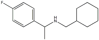 (cyclohexylmethyl)[1-(4-fluorophenyl)ethyl]amine Structure