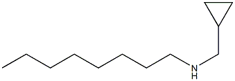 (cyclopropylmethyl)(octyl)amine Structure