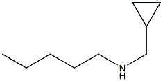 (cyclopropylmethyl)(pentyl)amine Struktur