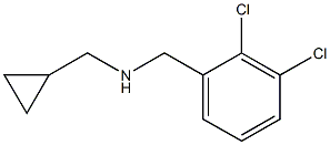 (cyclopropylmethyl)[(2,3-dichlorophenyl)methyl]amine Structure