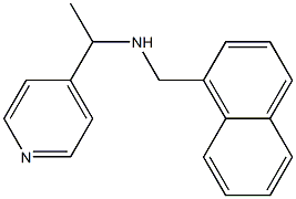 (naphthalen-1-ylmethyl)[1-(pyridin-4-yl)ethyl]amine