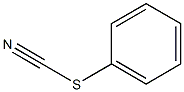 (phenylsulfanyl)formonitrile Struktur