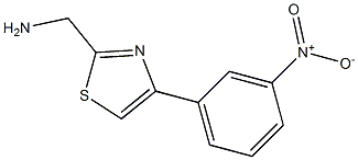  [4-(3-nitrophenyl)-1,3-thiazol-2-yl]methanamine