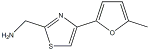 [4-(5-methylfuran-2-yl)-1,3-thiazol-2-yl]methanamine Structure