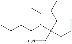 [4-(aminomethyl)heptan-4-yl](butyl)ethylamine Structure