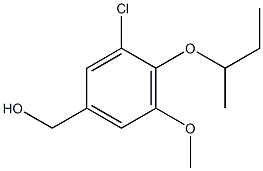  [4-(butan-2-yloxy)-3-chloro-5-methoxyphenyl]methanol