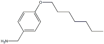 [4-(heptyloxy)phenyl]methanamine Structure