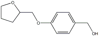 [4-(oxolan-2-ylmethoxy)phenyl]methanol 化学構造式