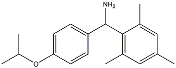 [4-(propan-2-yloxy)phenyl](2,4,6-trimethylphenyl)methanamine