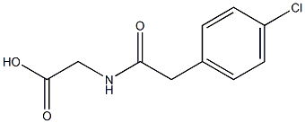 {[(4-chlorophenyl)acetyl]amino}acetic acid