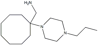  {[1-(4-propylpiperazin-1-yl)cyclooctyl]methyl}amine