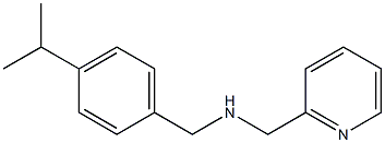 {[4-(propan-2-yl)phenyl]methyl}(pyridin-2-ylmethyl)amine