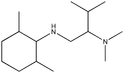 {1-[(2,6-dimethylcyclohexyl)amino]-3-methylbutan-2-yl}dimethylamine Structure