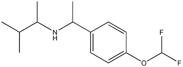 {1-[4-(difluoromethoxy)phenyl]ethyl}(3-methylbutan-2-yl)amine