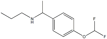 {1-[4-(difluoromethoxy)phenyl]ethyl}(propyl)amine