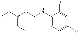 {2-[(2,4-dichlorophenyl)amino]ethyl}diethylamine 化学構造式