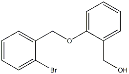 {2-[(2-bromophenyl)methoxy]phenyl}methanol,,结构式