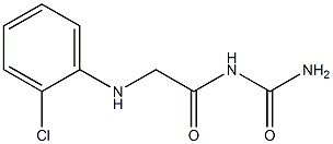 {2-[(2-chlorophenyl)amino]acetyl}urea