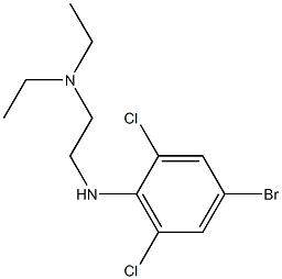 {2-[(4-bromo-2,6-dichlorophenyl)amino]ethyl}diethylamine