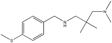 {2-[(dimethylamino)methyl]-2-methylpropyl}({[4-(methylsulfanyl)phenyl]methyl})amine