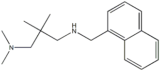 {2-[(dimethylamino)methyl]-2-methylpropyl}(naphthalen-1-ylmethyl)amine|