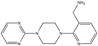 {2-[4-(pyrimidin-2-yl)piperazin-1-yl]pyridin-3-yl}methanamine|