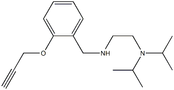 {2-[bis(propan-2-yl)amino]ethyl}({[2-(prop-2-yn-1-yloxy)phenyl]methyl})amine