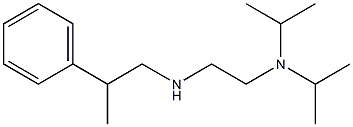 {2-[bis(propan-2-yl)amino]ethyl}(2-phenylpropyl)amine Structure