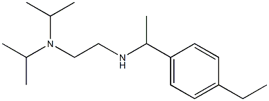 {2-[bis(propan-2-yl)amino]ethyl}[1-(4-ethylphenyl)ethyl]amine