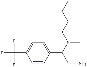 {2-amino-1-[4-(trifluoromethyl)phenyl]ethyl}(butyl)methylamine