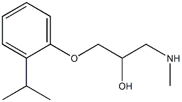  {2-hydroxy-3-[2-(propan-2-yl)phenoxy]propyl}(methyl)amine