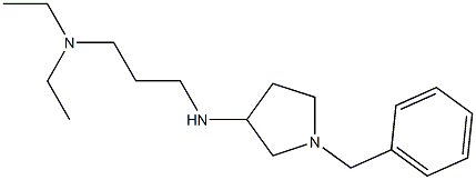 {3-[(1-benzylpyrrolidin-3-yl)amino]propyl}diethylamine Structure