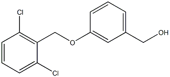 {3-[(2,6-dichlorophenyl)methoxy]phenyl}methanol,,结构式