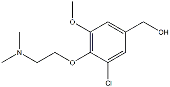 {3-chloro-4-[2-(dimethylamino)ethoxy]-5-methoxyphenyl}methanol