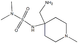 {4-[(dimethylsulfamoyl)amino]-1-methylpiperidin-4-yl}methanamine,,结构式